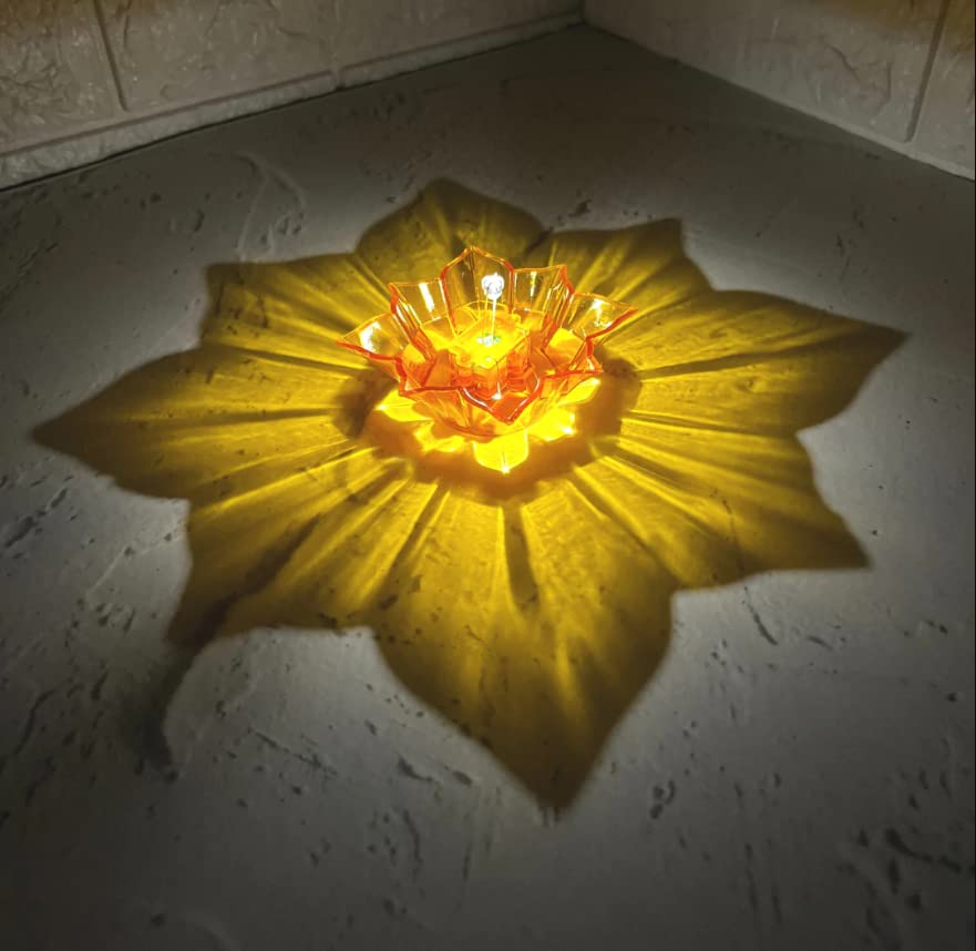 Led reflection diya