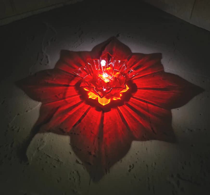 Led reflection diya