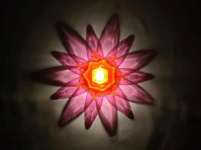 LED reflection diya